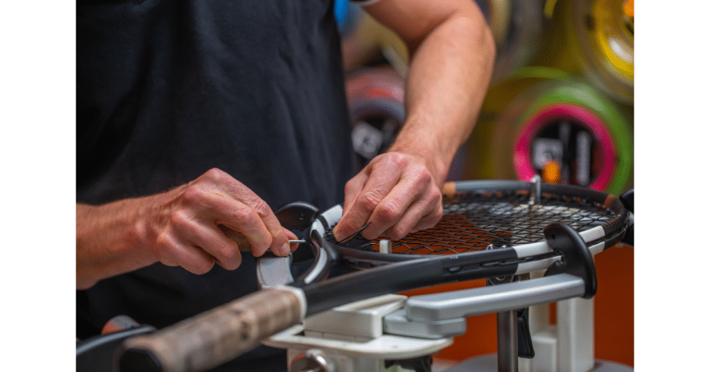 Tennis racket stringing service, All types of tennis rackets. Professional racket stinging 